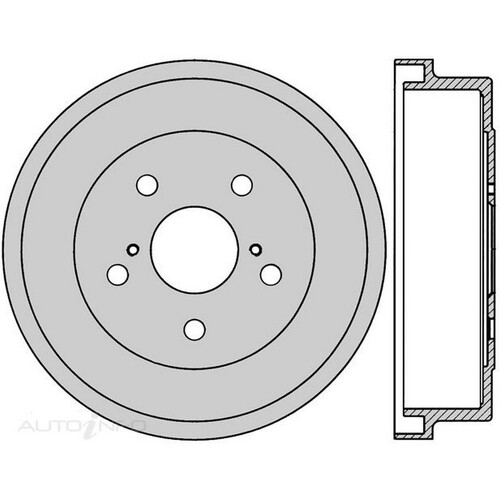 New Genuine PROTEX Brake Drum #DRUM1603
