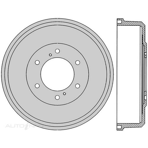 New Genuine PROTEX Brake Drum #DRUM1704