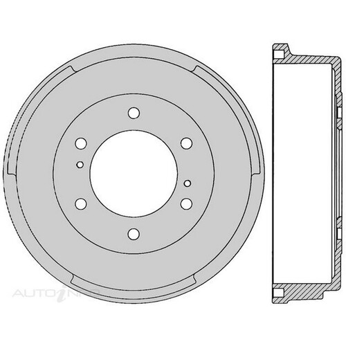 New Genuine PROTEX Brake Drum #DRUM1706