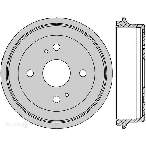 New Genuine PROTEX Brake Drum #DRUM1737