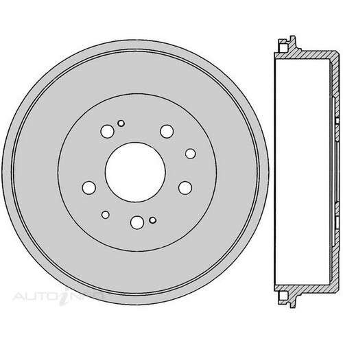 New Genuine PROTEX Brake Drum #DRUM1738