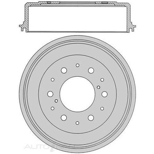 New Genuine PROTEX Brake Drum #DRUM1739