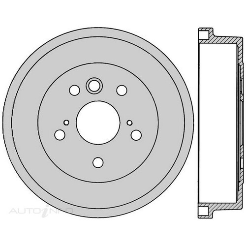 New Genuine PROTEX Brake Drum #DRUM1741