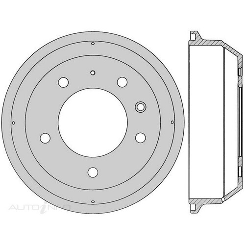 New Genuine PROTEX Brake Drum #DRUM1751