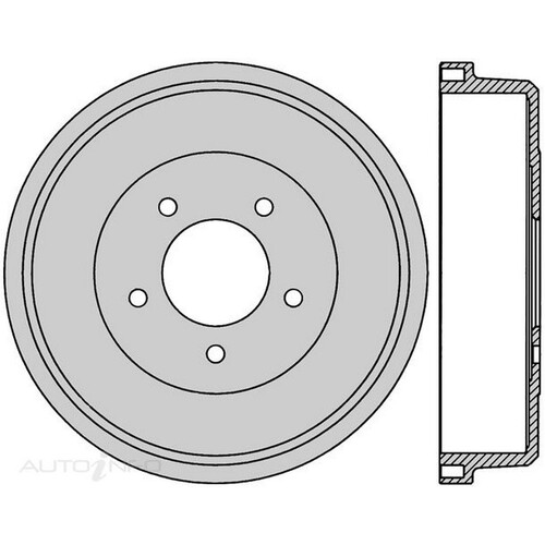 New Genuine PROTEX Brake Drum #DRUM1782