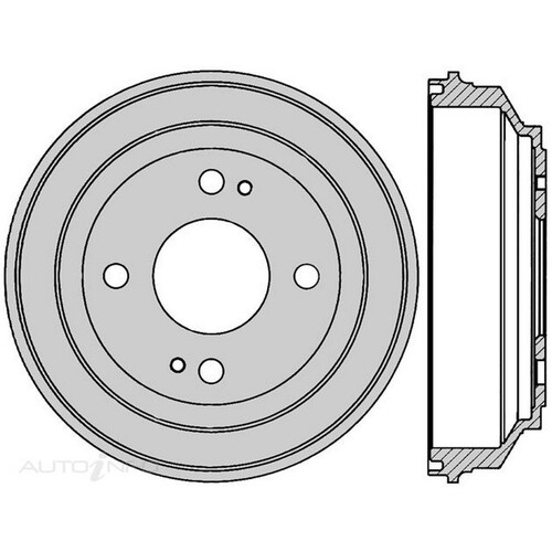 New Genuine PROTEX Brake Drum #DRUM1822