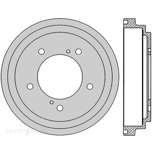 New Genuine PROTEX Brake Drum #DRUM1837