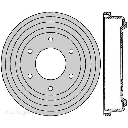 New Genuine PROTEX Brake Drum #DRUM4021