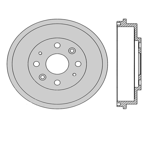 New Genuine PROTEX Brake Drum #DRUM4060