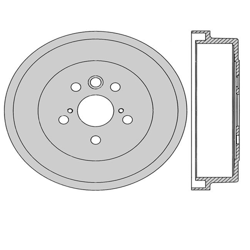 New Genuine PROTEX Brake Drum #DRUM4067