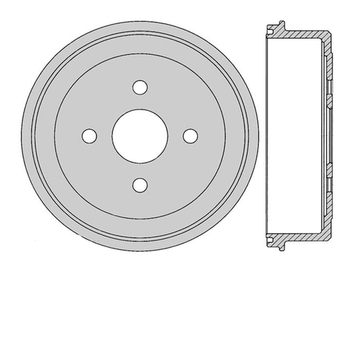 New Genuine PROTEX Brake Drum #DRUM4073