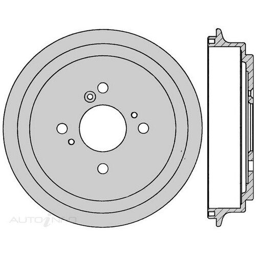 New Genuine PROTEX Brake Drum #DRUM4084