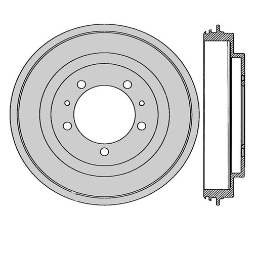 New Genuine PROTEX Brake Drum #DRUM4100