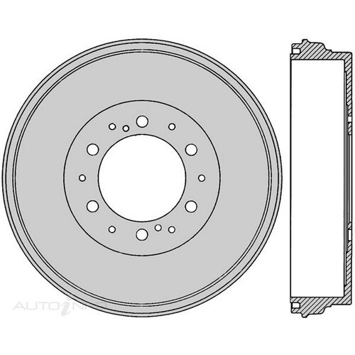 New Genuine PROTEX Brake Drum #DRUM4105