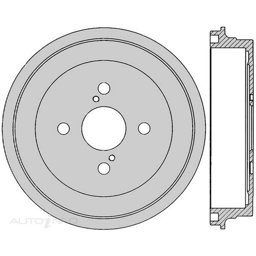 New Genuine PROTEX Brake Drum #DRUM4108