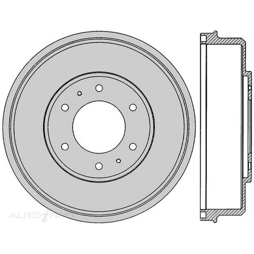 New Genuine PROTEX Brake Drum #DRUM4111