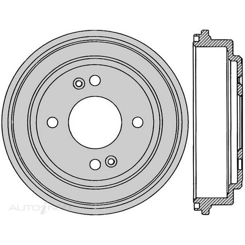 New Genuine PROTEX Brake Drum #DRUM4148