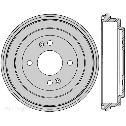 New Genuine PROTEX Brake Drum #DRUM4149