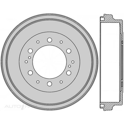 New Genuine PROTEX Brake Drum #DRUM4150