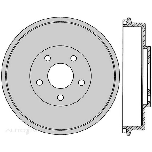 New Genuine PROTEX Brake Drum #DRUM4156