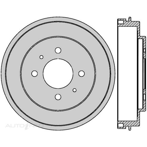 New Genuine PROTEX Brake Drum #DRUM4163