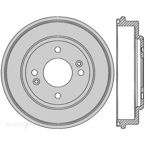 New Genuine PROTEX Brake Drum #DRUM4169