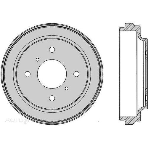 New Genuine PROTEX Brake Drum #DRUM4176
