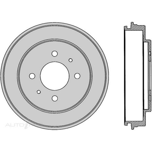 New Genuine PROTEX Brake Drum #DRUM4177