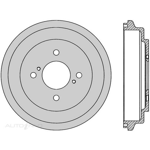 New Genuine PROTEX Brake Drum #DRUM4178