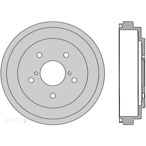New Genuine PROTEX Brake Drum #DRUM4179
