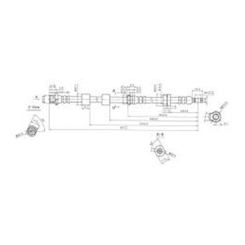 New Genuine PROTEX Hydraulic Hose - Front #H3333