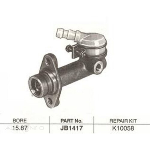 New Genuine PROTEX Clutch Master Cylinder #JB1417