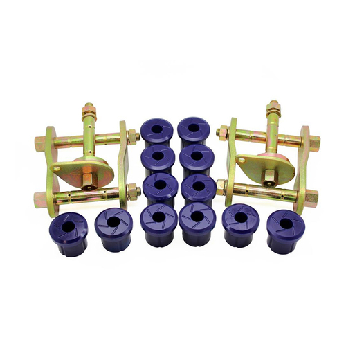 New Genuine SUPERPRO Greasable Shackle and Bushing Kit #KIT193SK