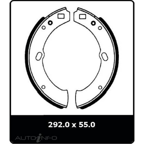 New Genuine PROTEX Brake Shoe - Front #N1340