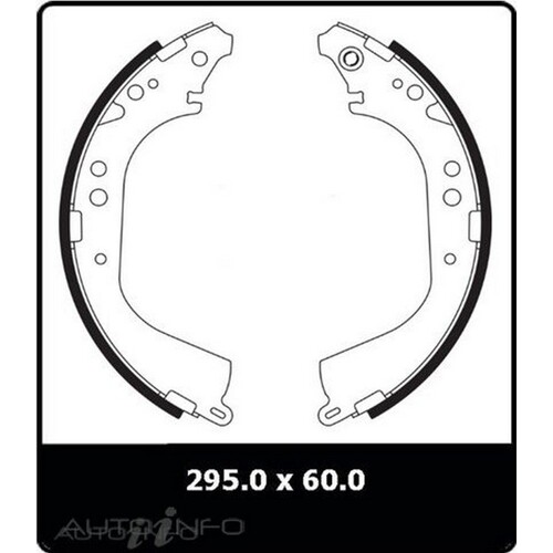 New Genuine PROTEX Brake Shoe - Rear #N1668