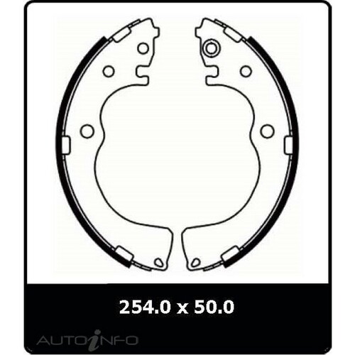 New Genuine PROTEX Brake Shoe - Rear #N3055