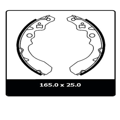 New Genuine PROTEX Brake Shoe - Rear #N3107