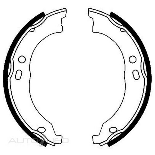 New Genuine PROTEX Parking Brake Shoe #N3338