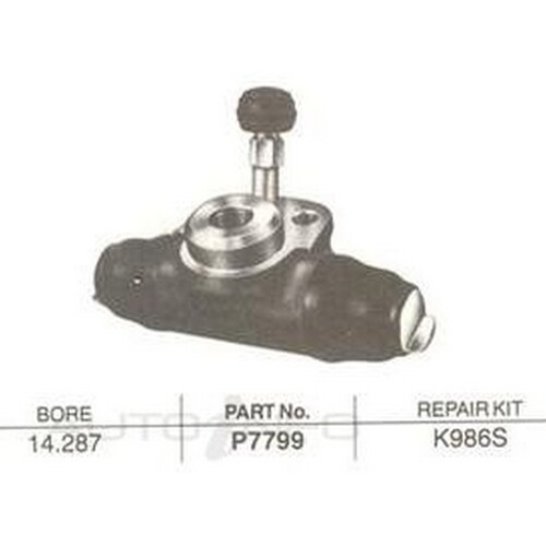 New Genuine PROTEX Wheel Cylinder - Rear #P7799