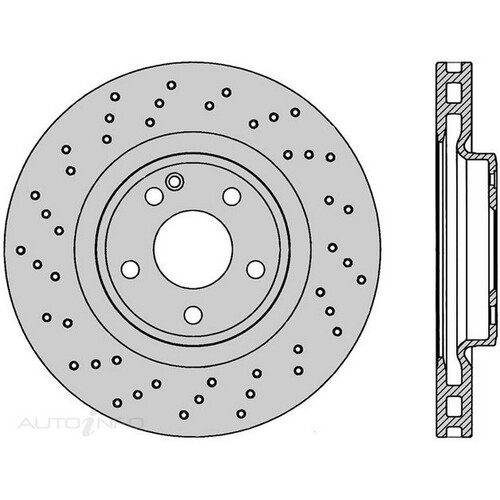 New Genuine PROTEX Rotor - Front #PDR1010HX