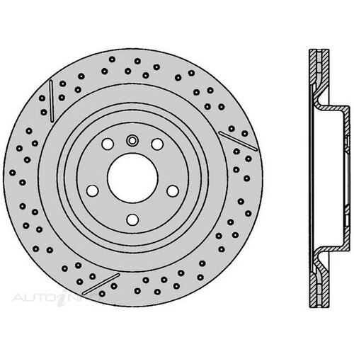 New Genuine PROTEX Disc Rotor #PDR1134HXS