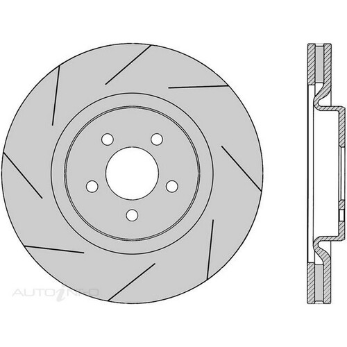 New Genuine PROTEX Rotor - Front Left #PDR1146HS