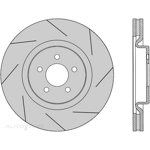 New Genuine PROTEX Rotor - Front Right #PDR1147HS