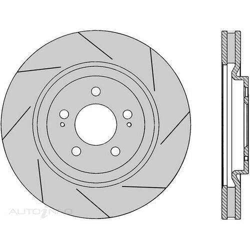 New Genuine PROTEX Rotor - Front Left #PDR1170HS