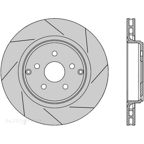 New Genuine PROTEX Ultra Performance Rotor - Rear Right #PDR1173HS