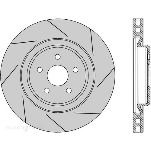 New Genuine PROTEX Rotor - Front Right #PDR1175HS