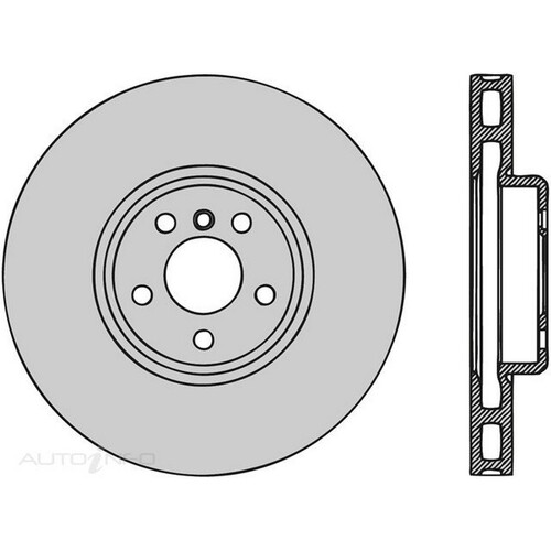 New Genuine PROTEX Disc Rotor - Left #PDR1250H