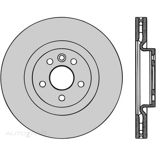 New Genuine PROTEX Disc Rotor #PDR1259H