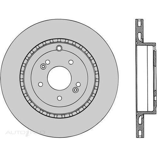 New Genuine PROTEX Rotor - Rear #PDR1275H