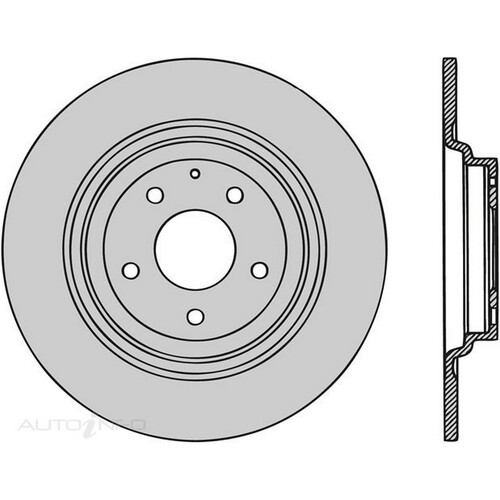 New Genuine PROTEX Disc Rotor #PDR1282H
